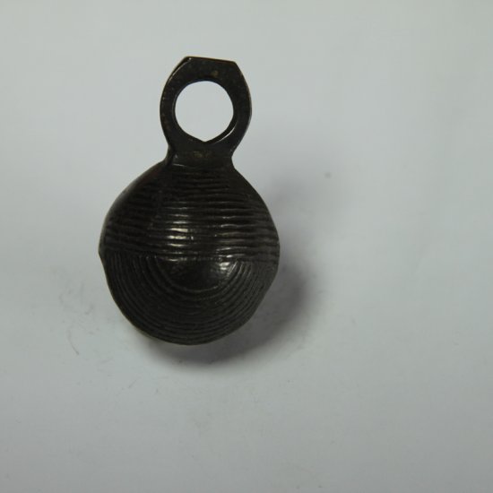 antique bell with straps extra large - Click Image to Close
